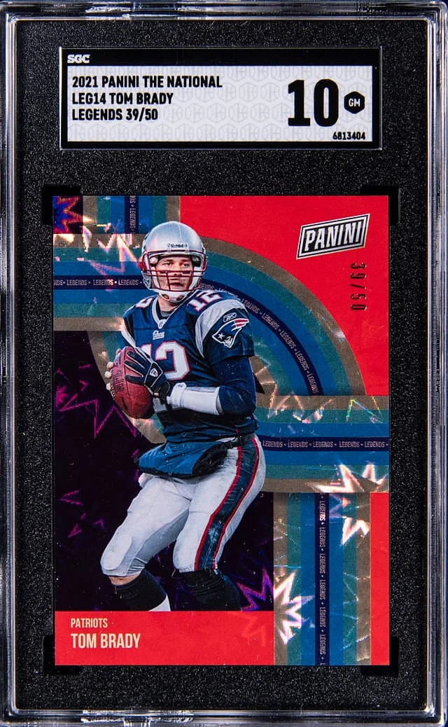 2021 Panini Tom Brady the National Legends #LEG14 card image