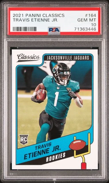 2021 Panini Travis Etienne Jr. Classics #164 card image