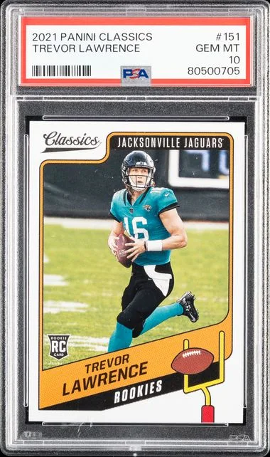 2021 Panini Trevor Lawrence Classics #151 card image