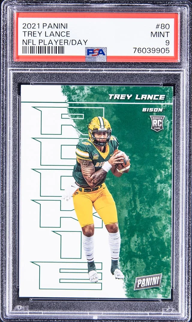2021 Panini Trey Lance Player of the Day #80 card image