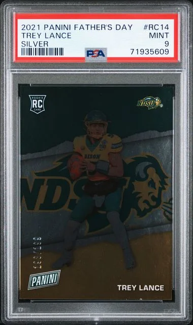 2021 Panini Trey Lance Father's Day Silver #RC14 card image