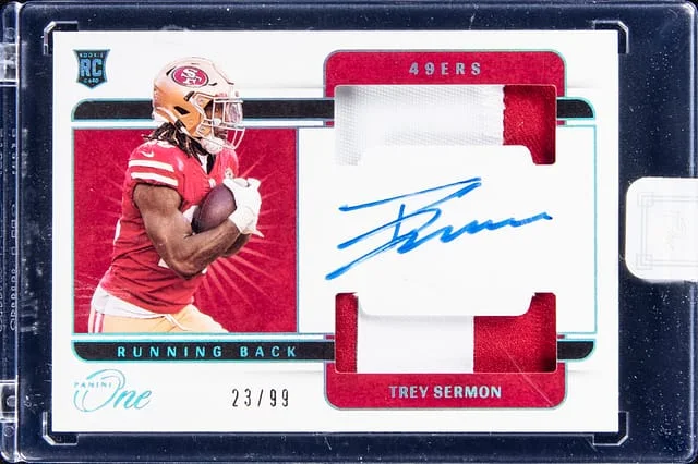 2021 Panini Trey Sermon One #46 card image