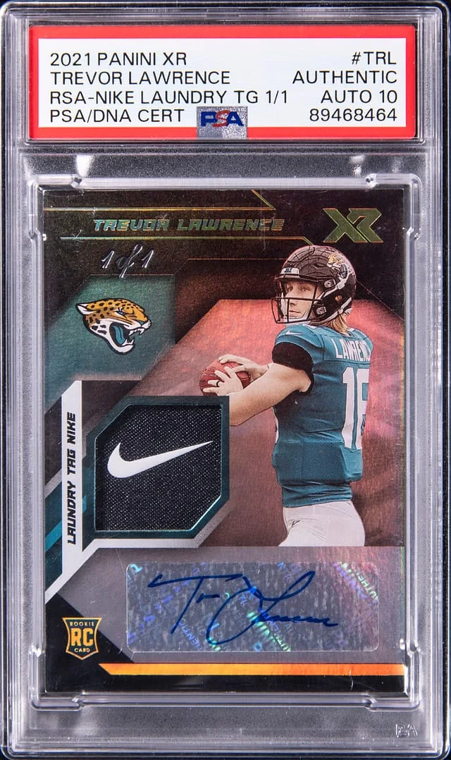 2021 Panini XR Swatch #no-number card image
