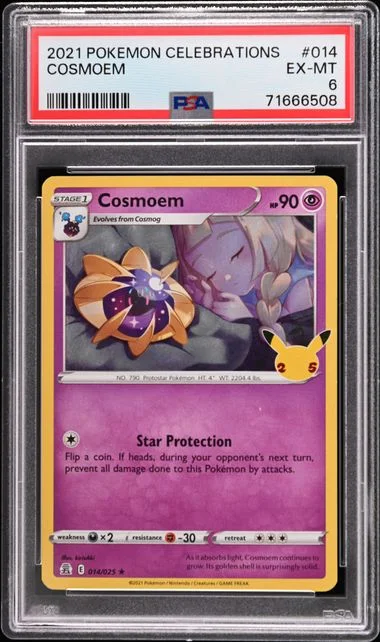 2021 Pokemon Celebrations Cosmoem #014 card image