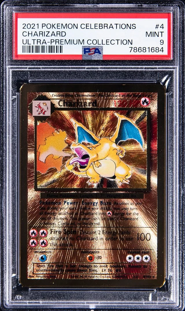 2021 Pokemon Celebrations Ultra Premium Collection Charizard #4 card image