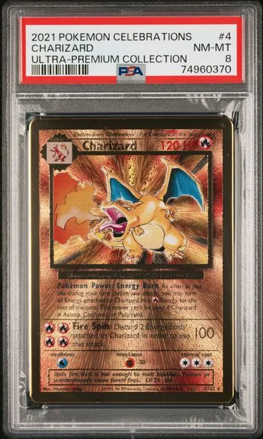 2021 Pokemon Celebrations Ultra-Premium Collection Holofoil Charizard #4 card image