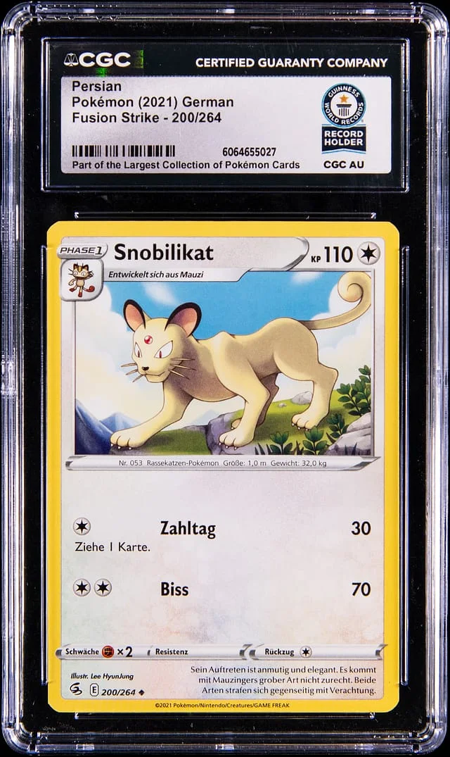 2021 Pokemon German Fusion Strike Persian #200 card image