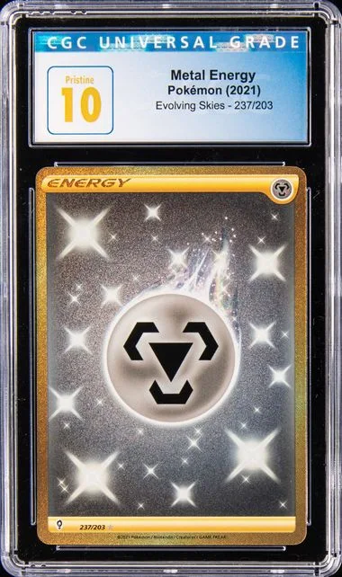 2021 Pokemon Sword & Shield Evolving Skies Secret Metal Energy #237 card image