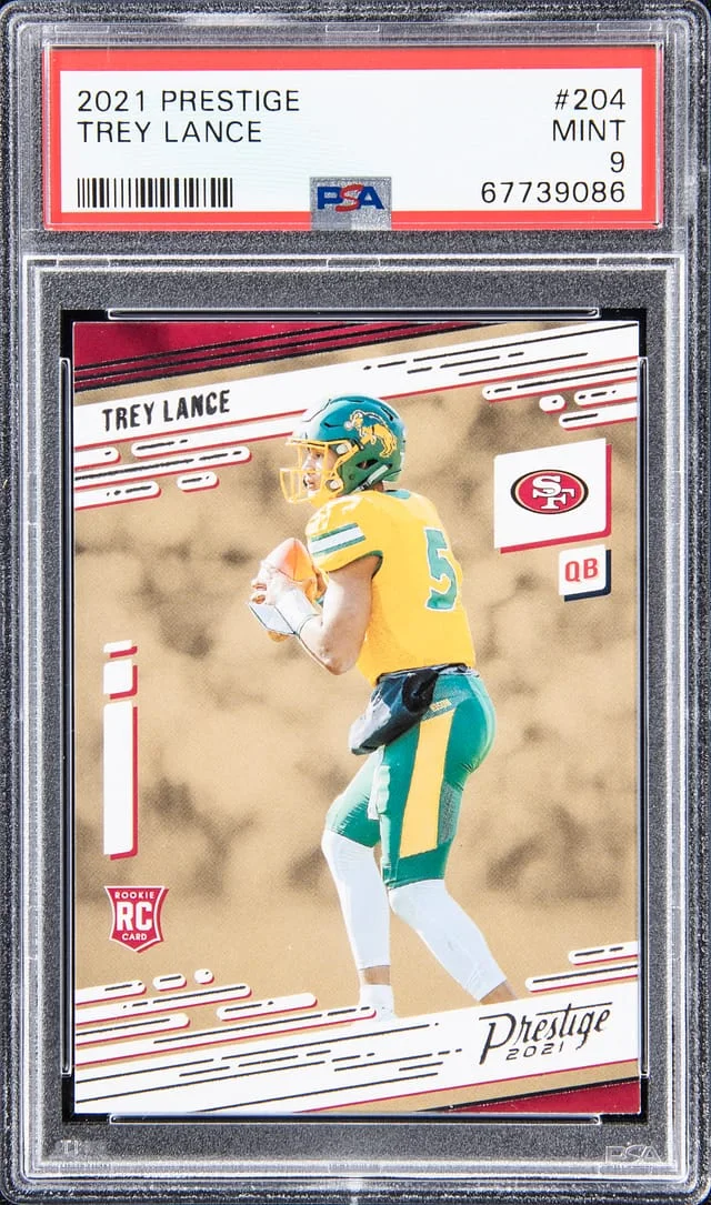 2021 Pretige Trey Lance #204 card image