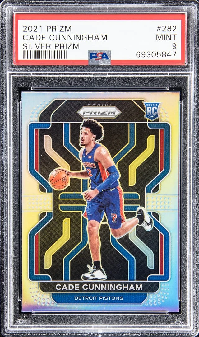 2021 Prizm Cade Cunningham Silver Prizm #282 card image