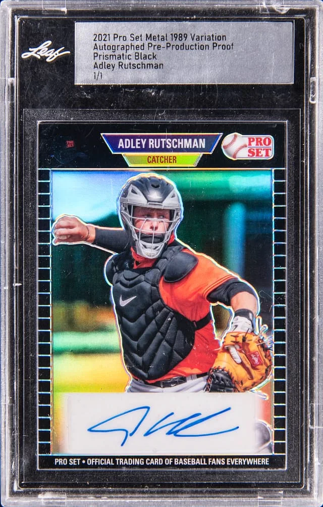 2021 Pro Set Metal Variation #1989 card image
