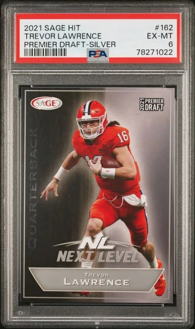 2021 Sage HIT Premier Draft Trevor Lawrence #162 card image