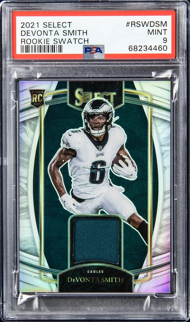 2021 Select Devonta Smith Swatch #RSWDSM card image