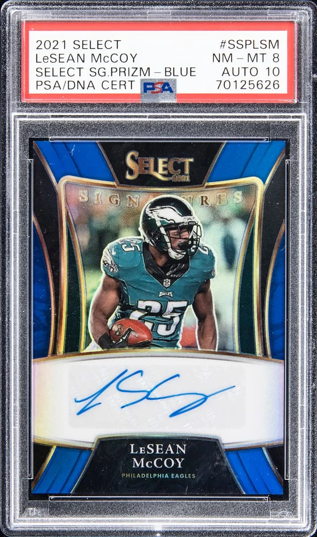 2021 Select LeSean McCoy #SSPLSM card image