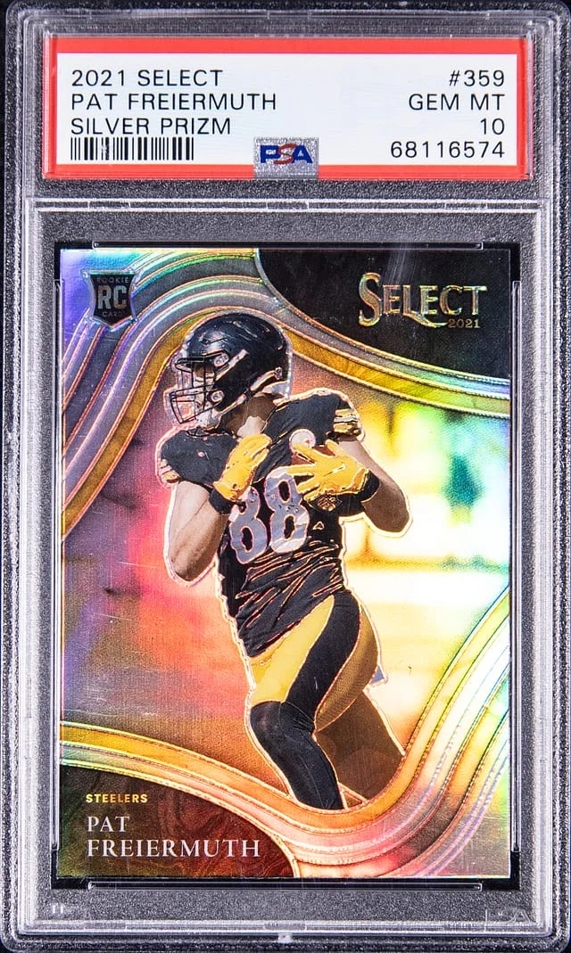 2021 Select Pat Freiermuth Silver Prizm #359 card image