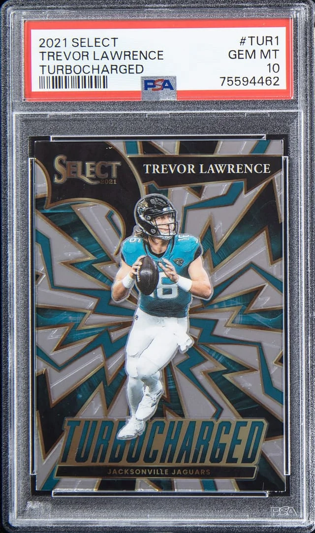 2021 Select Trevor Lawerence Turbocharged #TUR1 card image