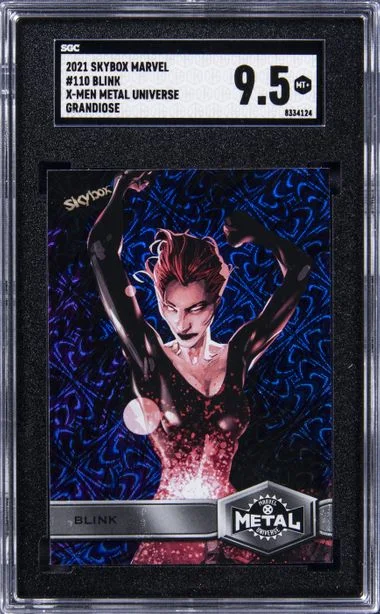 2021 SkyBox Blink Marvel X-Men Metal Universe Grandiose #110 card image