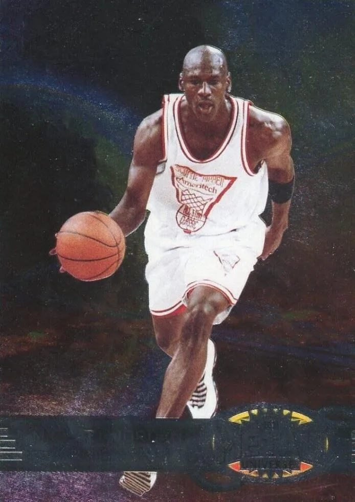 2021 SkyBox Metal Universe Champions Michael Jordan 1997-98 Retro #RB-1 card image