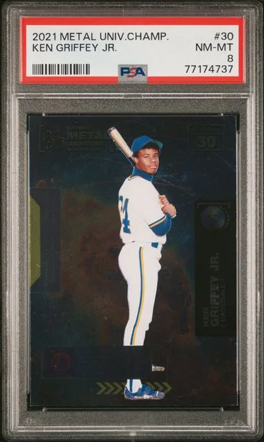 2021 SkyBox Metal Universe Ken Griffey Jr. #30 card image