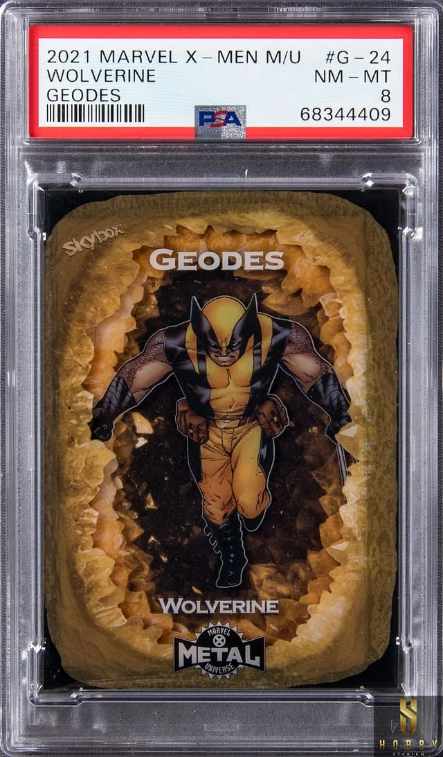 2021 SkyBox Wolverine Marvel X-Men Metal Universe Geodes #G-24 card image