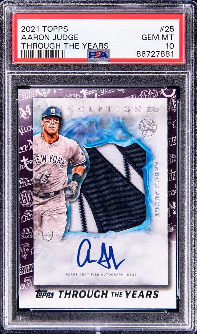 2021 Topps Aaron Judge Through the Years #25 card image