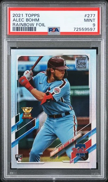 2021 Topps Alec Bohm #277 card image