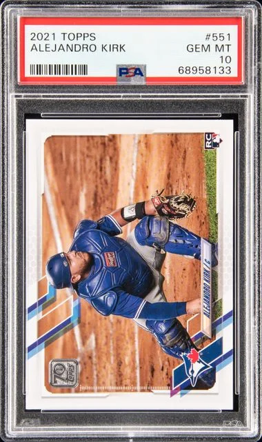 2021 Topps Alejandro Kirk #551 card image
