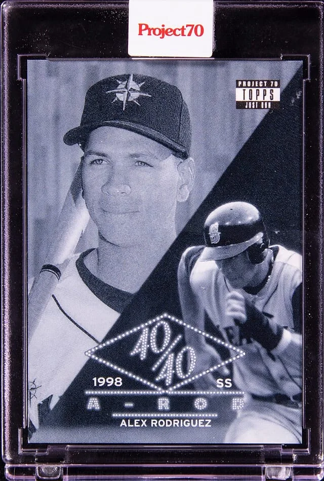 2021 Topps Alex Rodriguez - Topps Encased Project 70 #195 card image