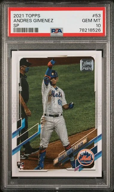 2021 Topps Andres Gimenez #53 card image