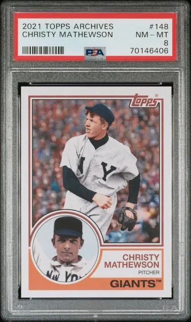 2021 Topps Archives Christy Mathewson #148 card image
