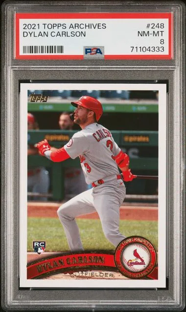 2021 Topps Archives Dylan Carlson #248 card image