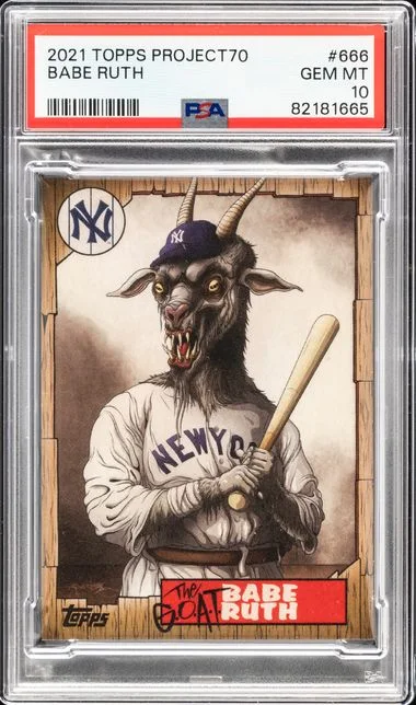 2021 Topps Babe Ruth Project70 #666 card image