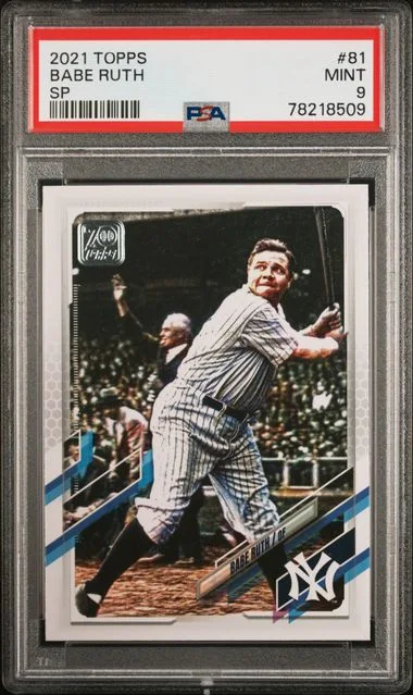 2021 Topps Babe Ruth SP #81 card image