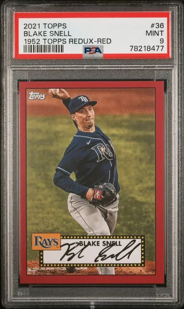 2021 Topps Blake Snell 1952 Topps Redux #36 card image