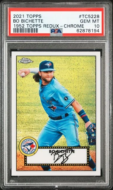 2021 Topps Bo Bichette 1952 Topps Redux #TC5228 card image