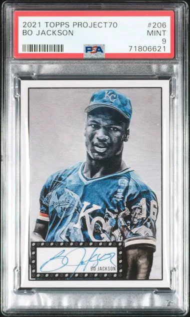 2021 Topps Bo Jackson Project70 #206 card image