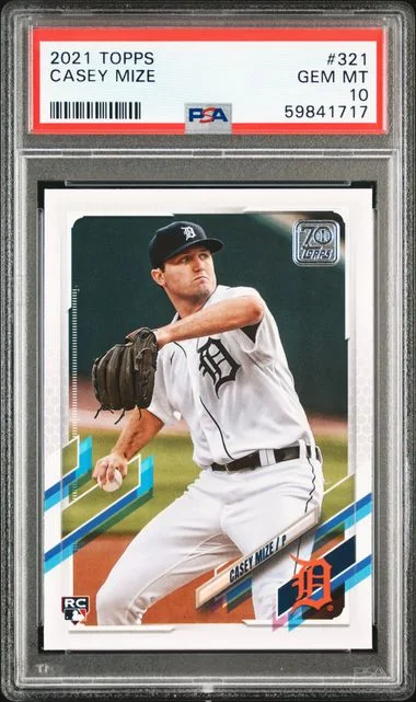 2021 Topps Casey Mize #321 card image