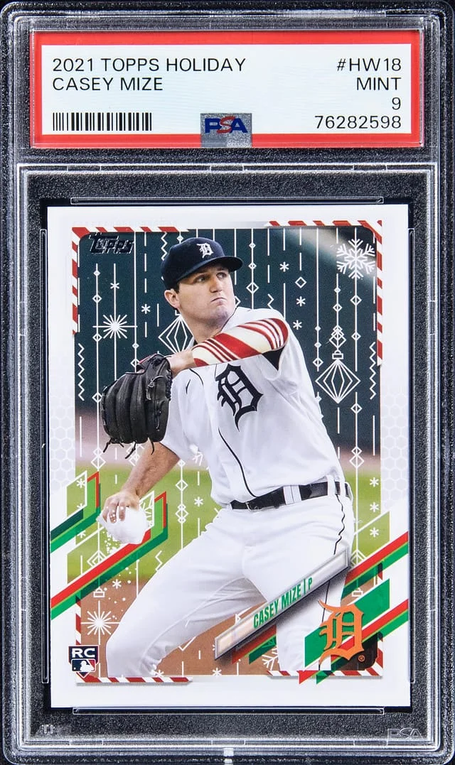 2021 Topps Casey Mize Holiday #HW18 card image