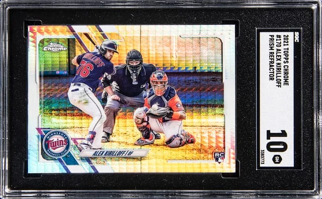2021 Topps Chrome Alex Kirilloff #170 card image