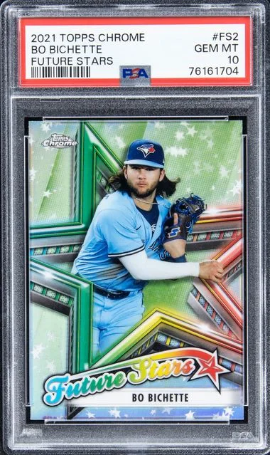 2021 Topps Chrome Bo Bichette Future Stars #FS-2 card image