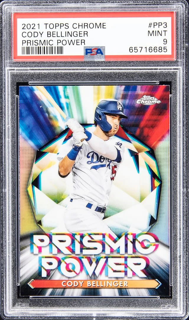 2021 Topps Chrome Cody Bellinger Prismic Power #PP-3 card image