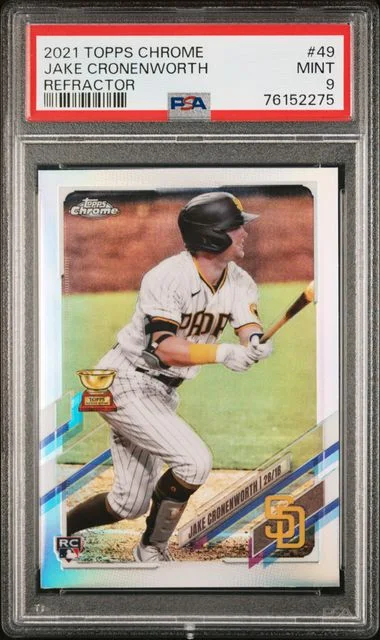 2021 Topps Chrome Jake Cronenworth #49 card image
