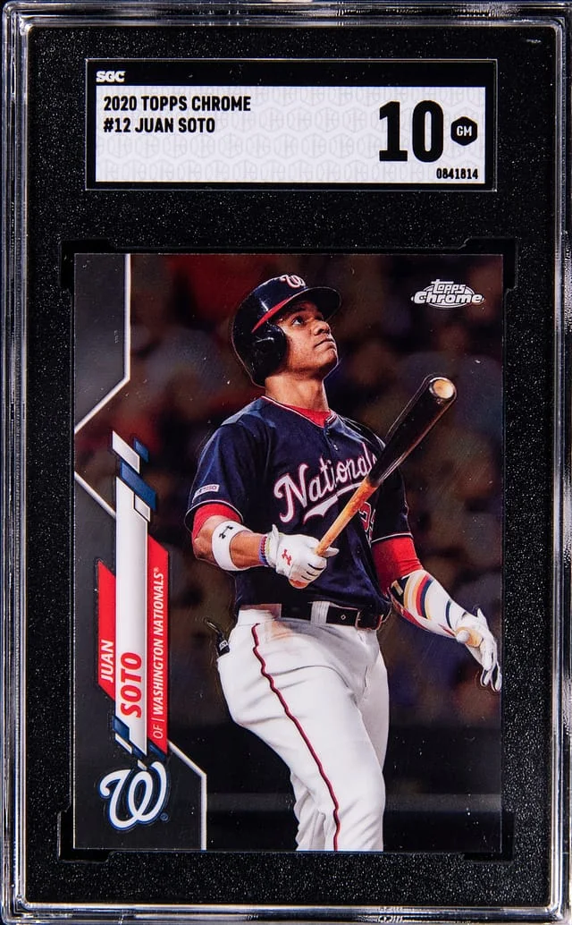 2021 Topps Chrome Juan Soto #12 card image