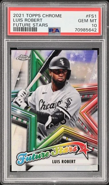 2021 Topps Chrome Luis Robert Future Stars #FS-1 card image