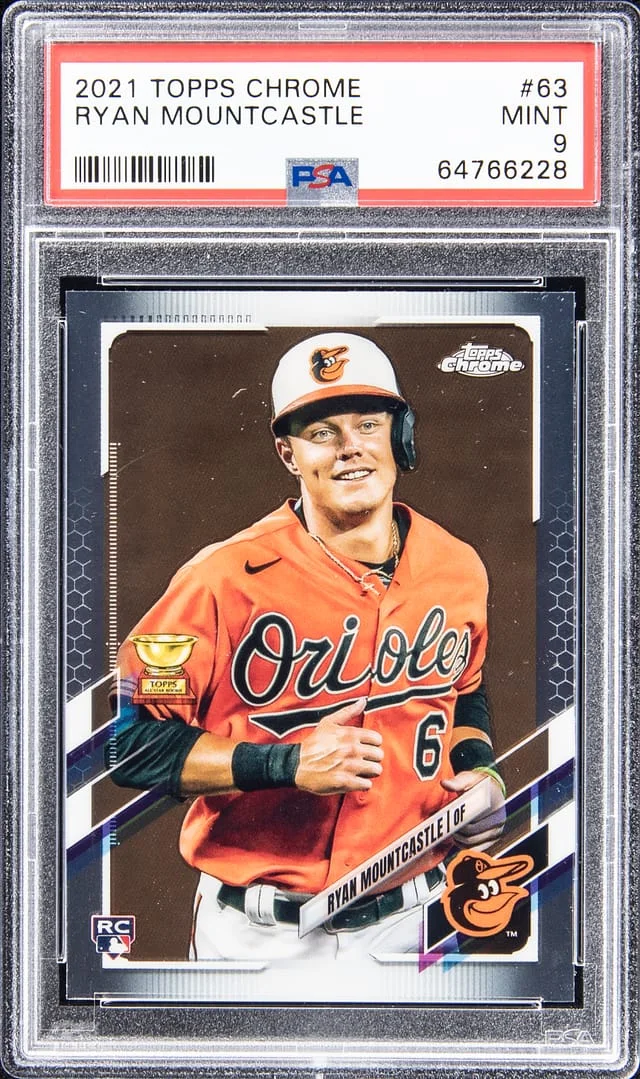 2021 Topps Chrome Ryan Mountcastle Pink Refractor #63 card image