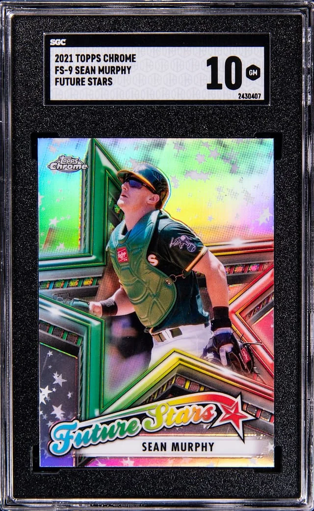 2021 Topps Chrome Sean Murphy Future Stars #FS-9 card image