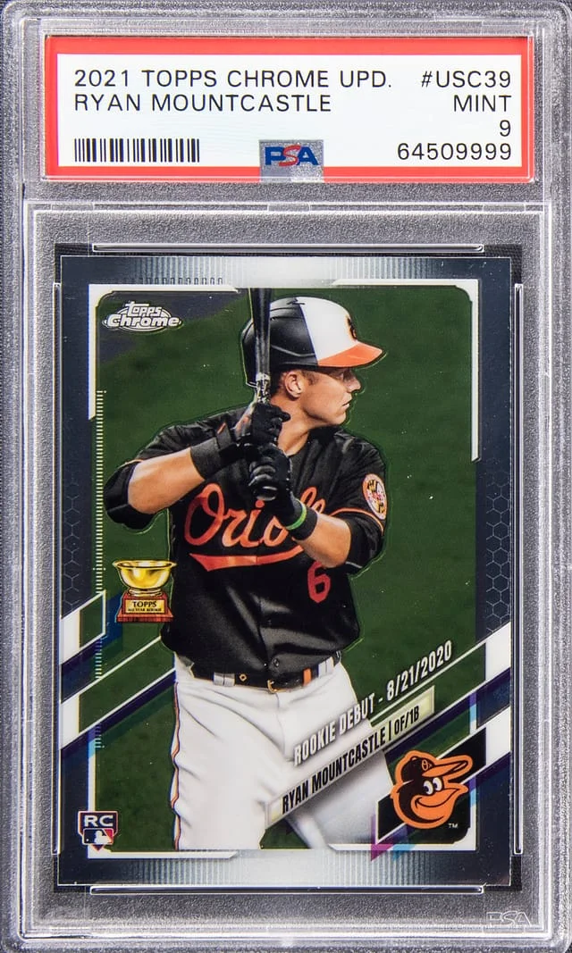 2021 Topps Chrome Update Ryan Mountcastle #USC39 card image