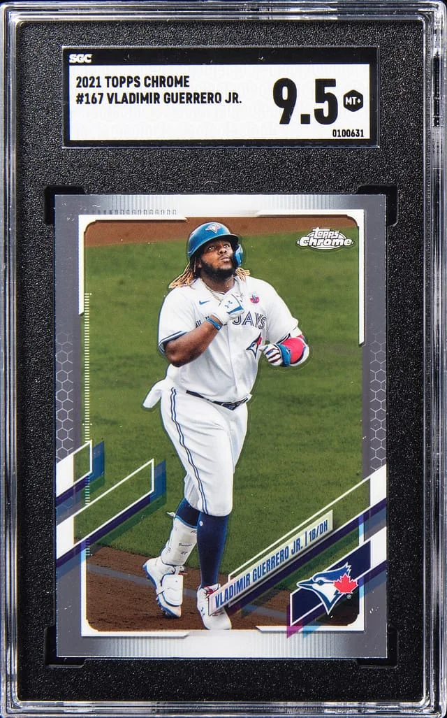 2021 Topps Chrome Vladimir Guerrero Jr. #167 card image