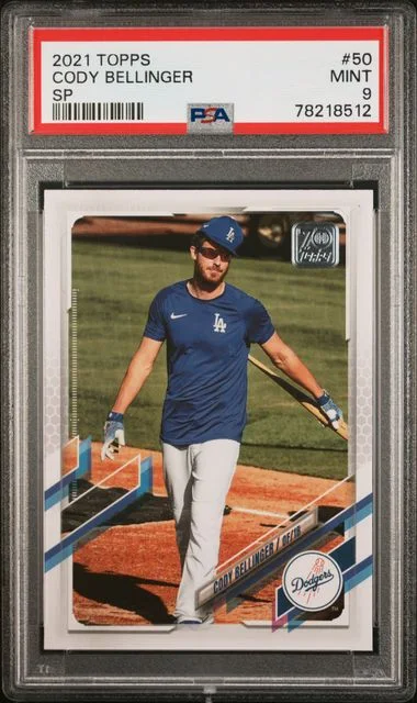 2021 Topps Cody Bellinger #50 card image
