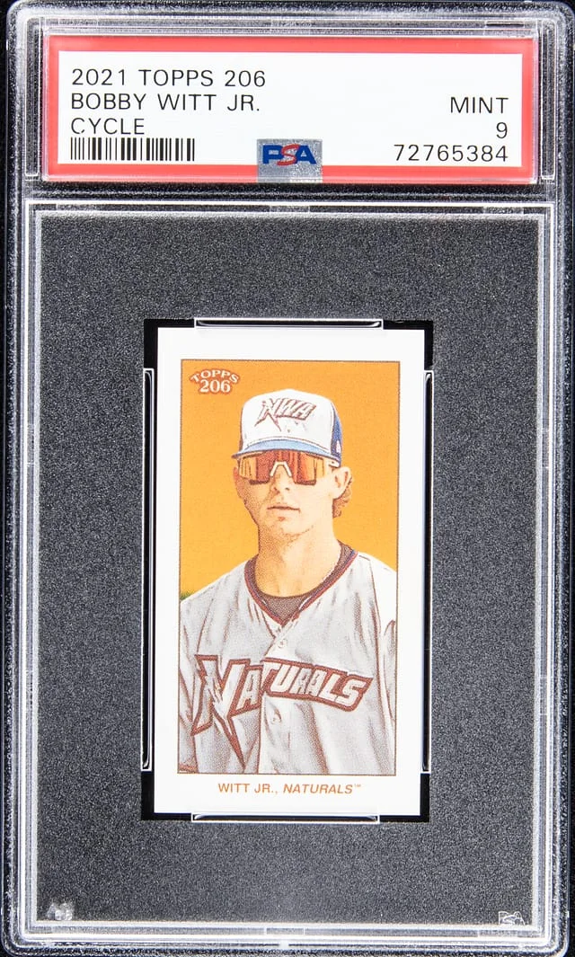 2021 Topps Cycle Bobby Witt Jr. #206 card image